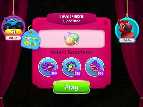 Homescapes Level 4626 With No Boosters - Super Hard Level - Bonus Scene With Austin