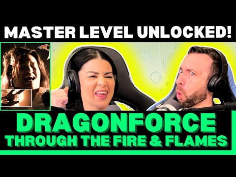 THIS IS INSANE!  First Time Hearing DragonForce - Through the Fire and Flames Reaction!