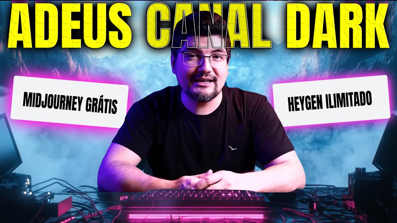 CANAL DARK Agora é Opcional! MidJourney ficou Grátis e HeyGen Ilimitado! *SURREAL*