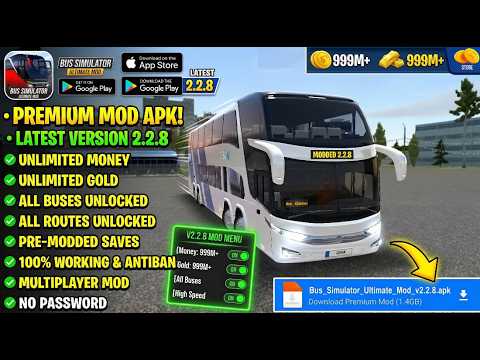 Bus Simulator Ultimate Mod Apk 2.2.8: Unlimited Money & All Buses Unlocked (2026)