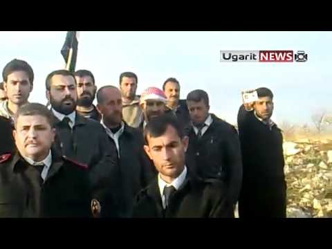 انشقاق المساعد أول نور الدين جدوع من مرتبات شرطة التمانعة في إدلب ومجموعة من رجال قوى الأمن الداخلي وانضمامهم إلى كتيبة صقور الشام