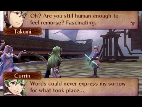 Fire Emblem Fates: Conquest - Chapter 10 Corrin and Takumi Conversation