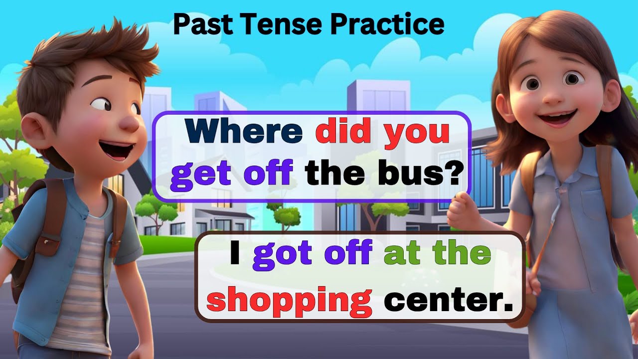 English Conversation Practice for Beginners | Past Tense Practice | English Speaking Practice