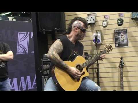 Dan Fastuca - Nady booth - Moser Starblazers - NAMM 2010