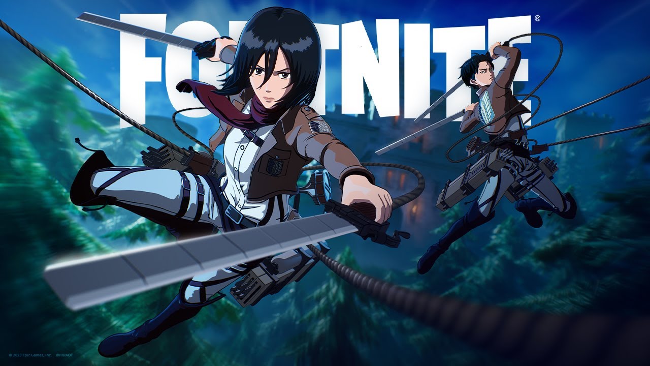 Fortnite adaugă conținut din Attack on Titan într-o nouă actualizare