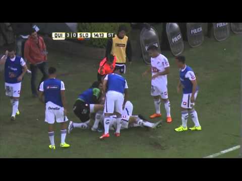 Gol de Rescaldani. Quilmes 3 - San Lorenzo 0. Fecha 8. Primera División 2016