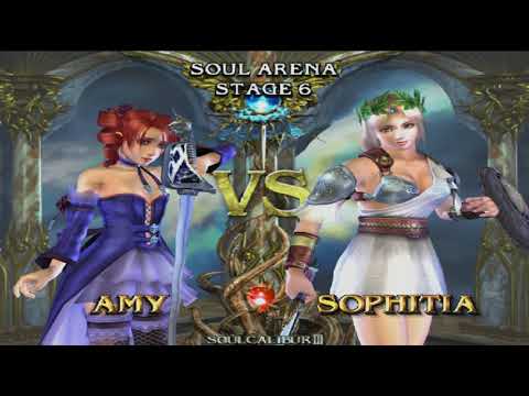 #937 SoulCalibur III (PS2) BONUS #4: Amy playthrough.