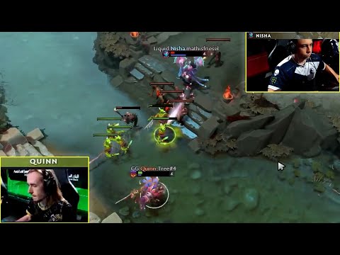 Nisha solo kills Quinn w/ psi blades ft. accurate Quinn impression by SVG