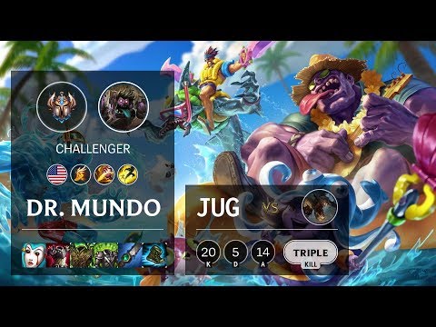 Dr. Mundo Jungle vs Fiddlesticks - NA Challenger Patch 10.10