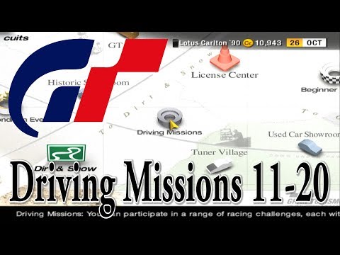 Gran Turismo 4 Driving Missions 11-20