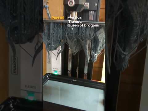 GARGANTUAN Tiamat #1! This will take weeks to finish, from printing to painting, follow the journey!