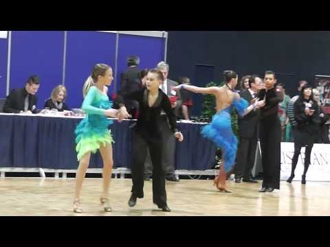Lovro Perakovic i Lea Stanic   Austrian Open Championship 2013   Junior 1   Jive
