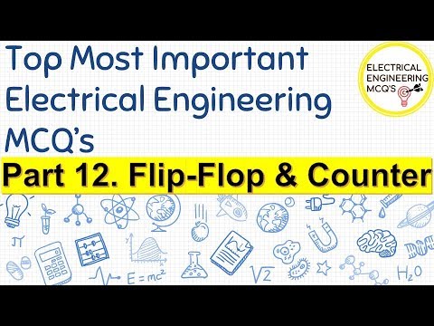 Top 50 Important Electrical MCQ | BMC Sub Engineer | Part. 12 Flip-Flop and Counter Video