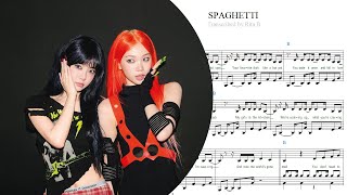 Download lagu Le Sserafim, J Hope — Spaghetti (English ver.) Piano Sheet Music mp3 Download lagu Le Sserafim, J Hope — Spaghetti (English ver.) Piano Sheet Music mp3