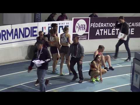 200M JUF - LA FINALE Championnats de France Cadets, Juniors en salle VAL DE REUIL - 24/02/2018