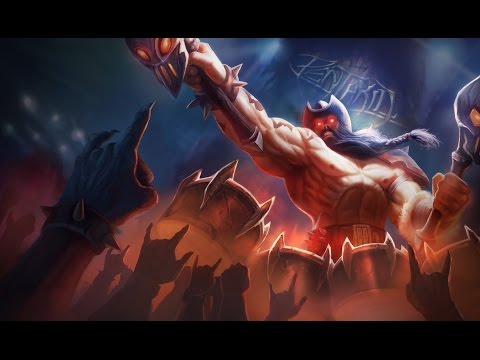 Sickmotion Play Olaf vs Cho'Gath Top League of Legends Full Gameplay