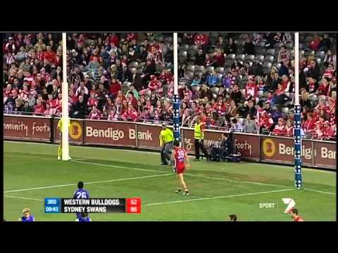 Round 21 AFL - Western Bulldogs v Sydney Swans highlights