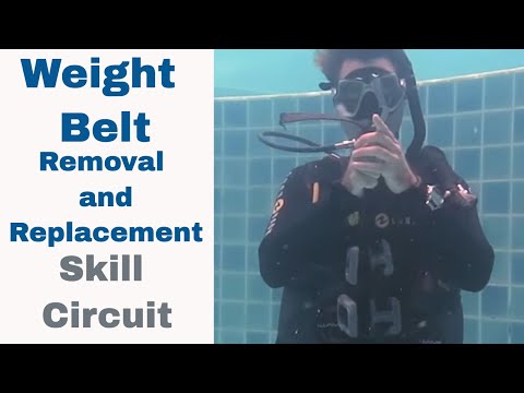 Weight Belt Removal & Replacement • Divemaster & PADI IDC Skill Circuit