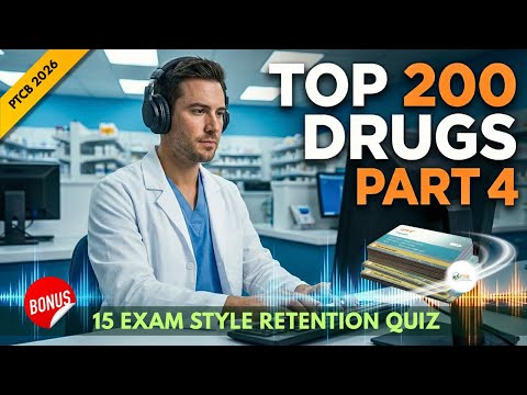 Don't Fail the PTCB: Pharmacy Math & The Final 50 Drugs (Top 200 Series Part 4)