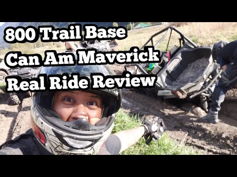 Can-Am Maverick Trail 800 base. Real Ride Review and quick walkaround.