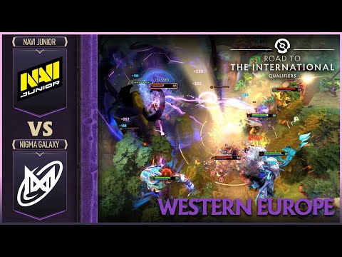 Road to TI! NIGMA GALAXY vs NAVI JUNIOR - HIGHLIGHTS - The International 2025 CQ: WEU | DOTA2