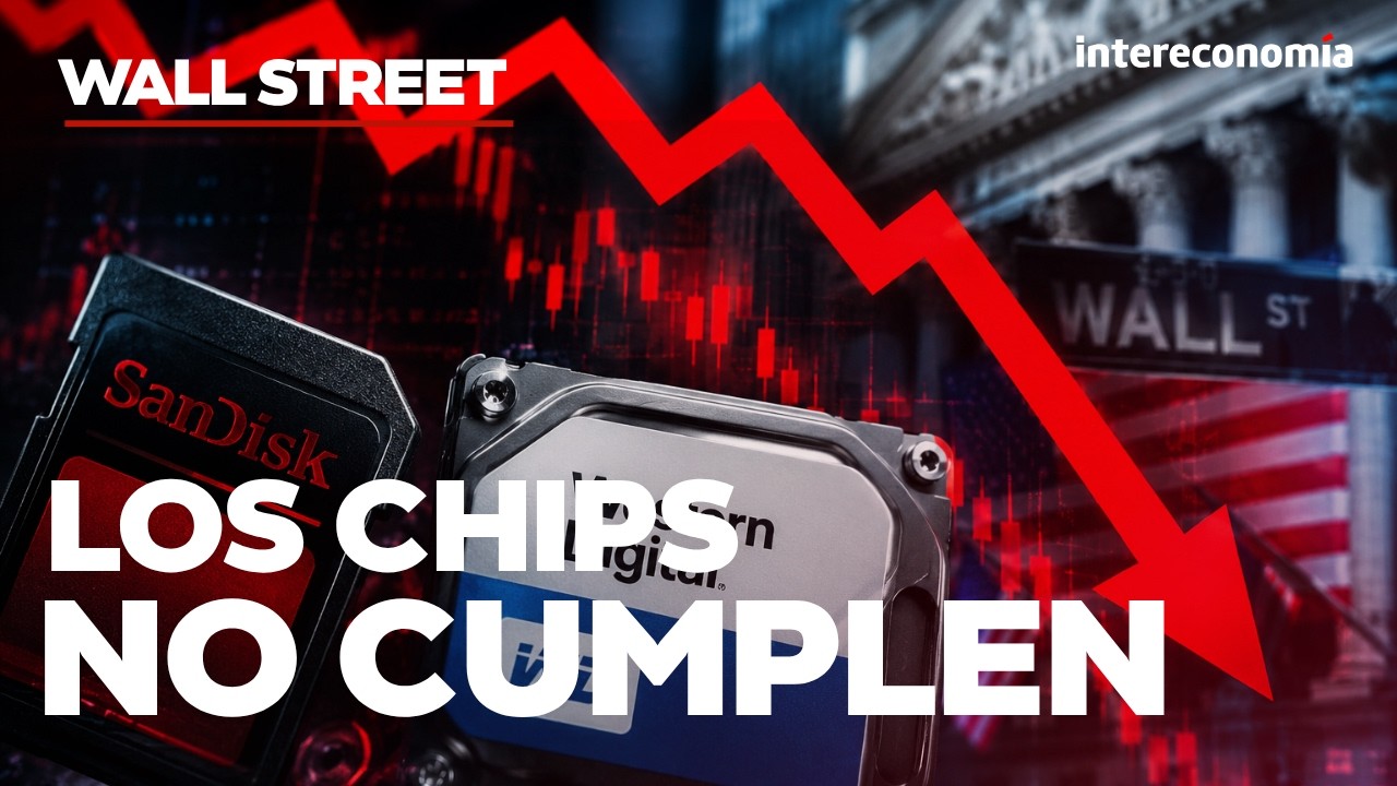 WALL STREET CASTIGA LA NORMALIZACIÓN DEL CRECIMIENTO: SANDISK Y WESTERN DIGITAL SE DESPLOMAN PESE A SUS SÓLIDOS RESULTADOS - INTERECONOMÍA
