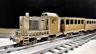 How to Make A Train | Cardboard Craft RC Train | DIY RC Toy Train
