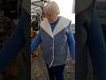 С мамой на рынке. Выбираем жилетку. Clothing #mom #clothing