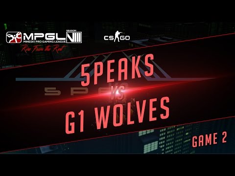 5 Peaks vs G1 Wolves - Mineski Pro Gaming League S8 CS:GO - Game 2 - Week 6 [MIRAGE]