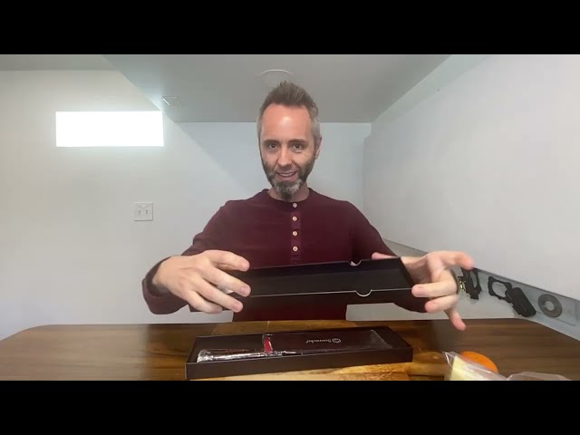 Best Mike Vance Kitchen Knife Review: Unboxing and Performance Test - close-up view