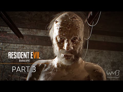 Resident Evil 7: Biohazard - Jack Baker Boss Fight (Chainsaw) - Walkthrough Part 3 (MADHOUSE)