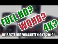 Dit zijn de beste videokaarten voor full hd, wqhd en 4K van dit moment
