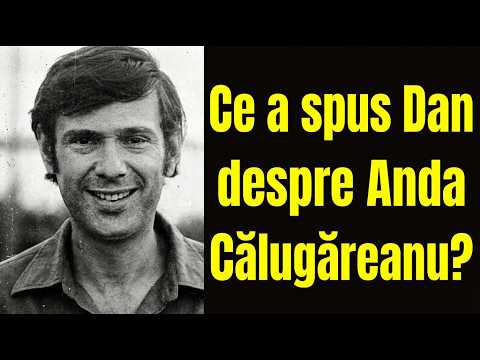 Un secret de familie dezvăluit. Dan Tufaru și Anda Călugăreanu.