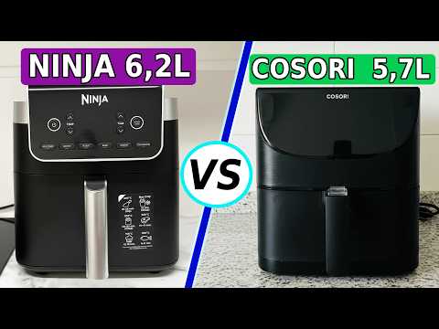 Vídeo Cosori vs Ninja comparativa air fryer