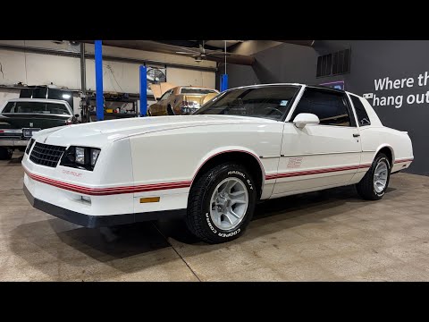 For Sale 1988 Chevy Monte Carlo SS T-Top $28,500 60K Miles Nationwide Shipping & Financing Available