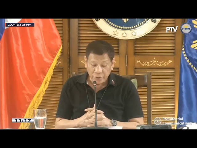 Duterte places Mega Manila back to GCQ until August 31