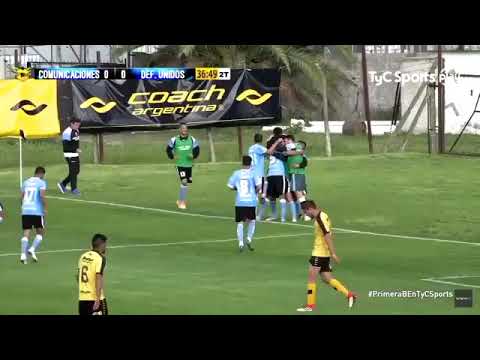 B METRO 2018/19  Gol de Javier Velazquez Defensores Unidos 1-0 Comunicaciones