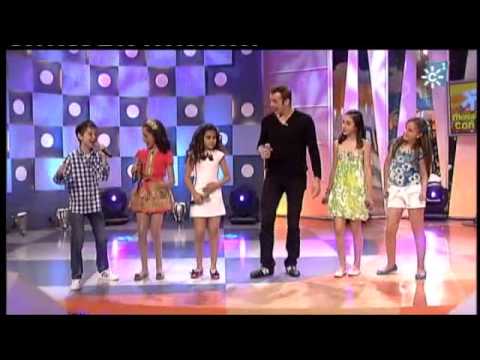 Maria Parrado,David Parejo,Rocio Doña,Carmen,Claudia y Alex-Mi Musica es tu voz