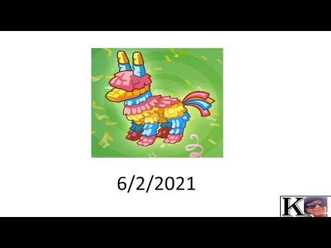PVZ 2 Pinata Party 6/2/2021