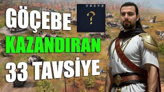 Age of Empires IV GÖÇEBE NASIL KAZANILIR? 33 Tavsiyeyle Göçebe Rehberi | AoE4 Re