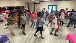 Side View 1- DMV Senior Hand Dancers, American Legion, Cheverly, DJs Ernie “G” &amp; Guest DJ Lady Diane