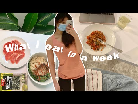What I eat in a week as a college student in nyc 🍜