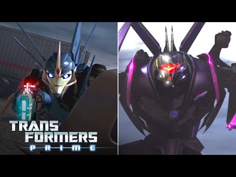 Jack & Arcee vs. The Vehicons' Official Clip | Transformers: Prime Season 3 | Transformers Official