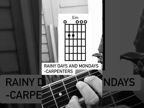 Rainy Days And Mondays - Carpenters