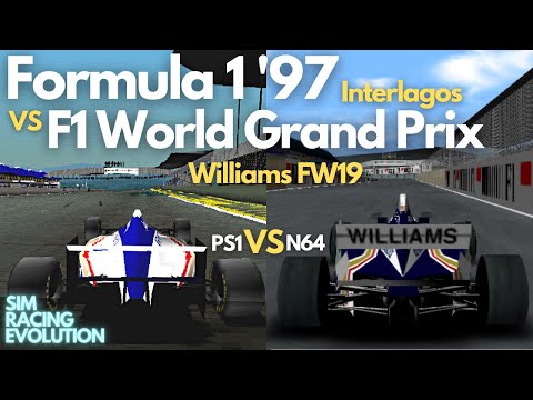 Formula 1 '97 (PS1) vs F1 World Grand Prix (N64) | Interlagos | Williams FW19