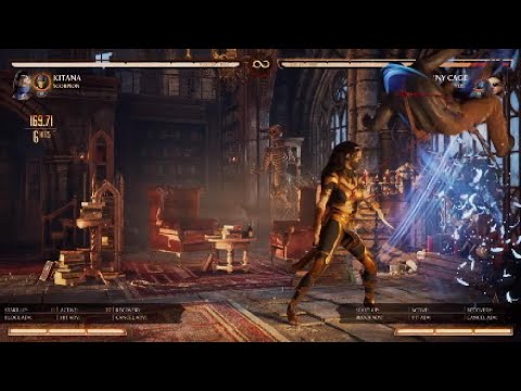 MK1 KITANA Scorpion Cameo Showcase!