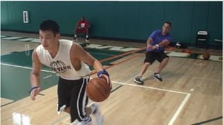 * 林書豪1對1訓練 Jeremy Lin 1on 1 Handle Training
