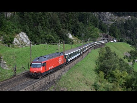 Treni sulla Gotthard Nordrampe - Autunno 2016