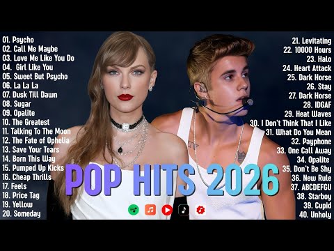 Billboard Hot 50 This Week🍒🔥Trending Pop Hits |Justin Bieber, Taylor Swift, Selena Gomez, Ed Sheeran