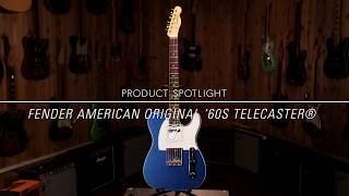 Video thumbnail for Fender American Original '60s Telecaster by Guitar Center